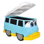 Bus dickie sunny surfer bus 25 cm met stickers | 2 stuks