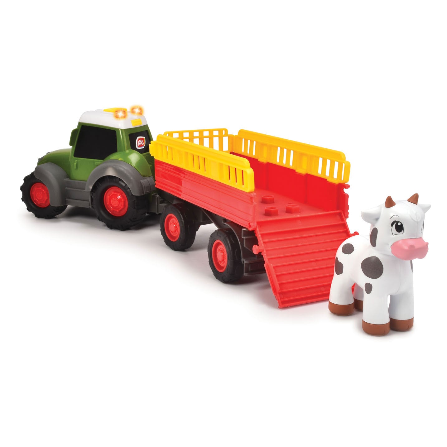 ABC Fendti Tractor met Trailer en Dier