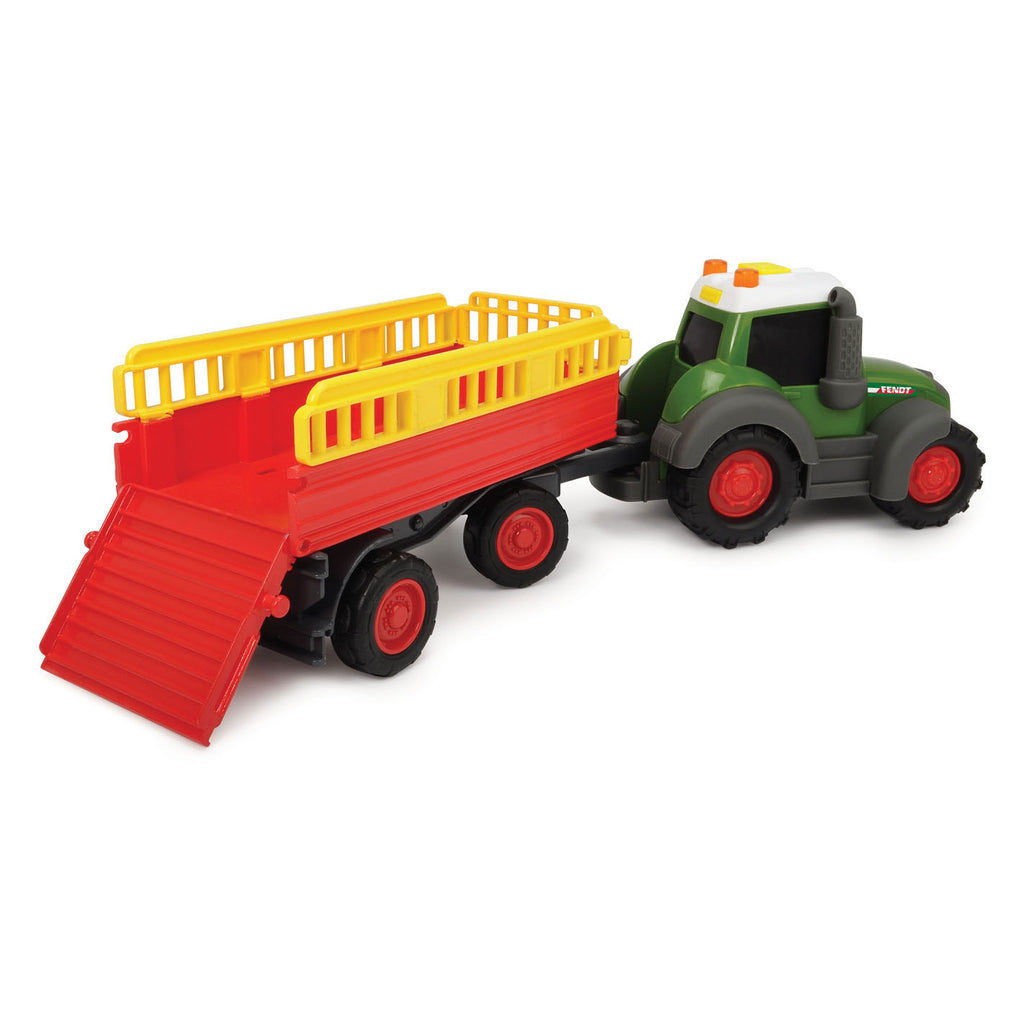 ABC Fendti Tractor met Trailer en Dier