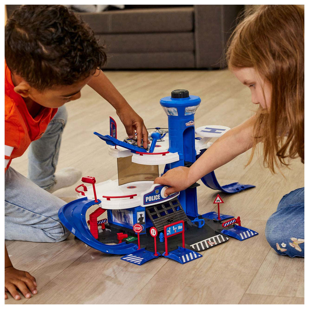 Majorette Creatix Politiestation Speelset
