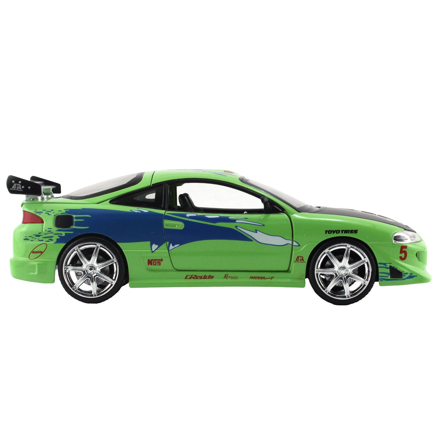 jada toys jada die-cast fast furious 1995 mitsubishi 1:24