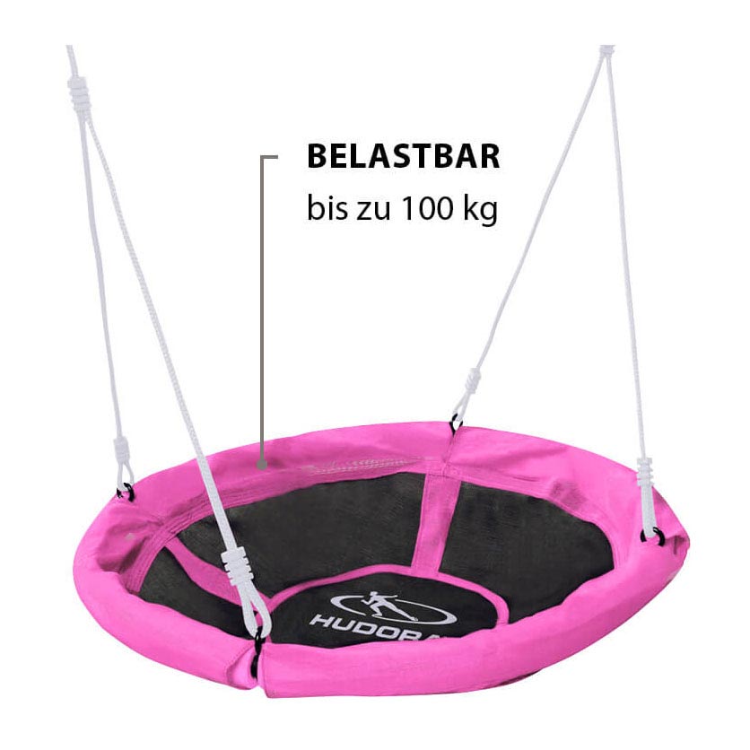 Hudora Luxe Nestschommel Roze