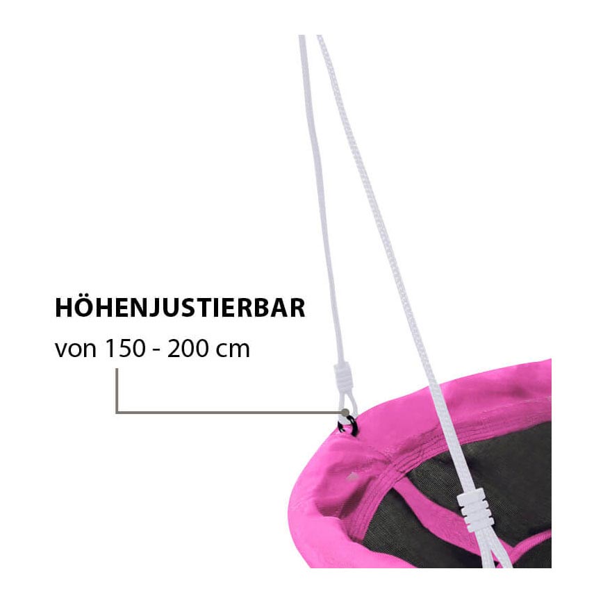Hudora Luxe Nestschommel Roze