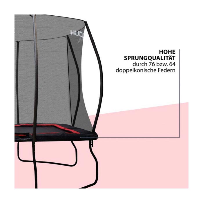 Hudora Trampoline 4-Square, 305x215cm
