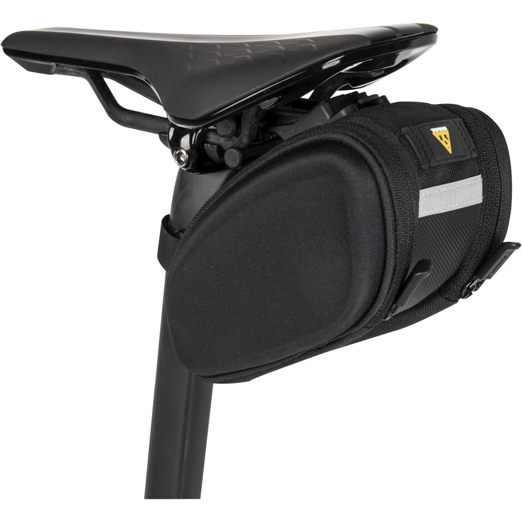 Topeak zadeltas Sidekick Medium, zwart, polyester, waterafstotend, 0,7L, fietsaccessoire