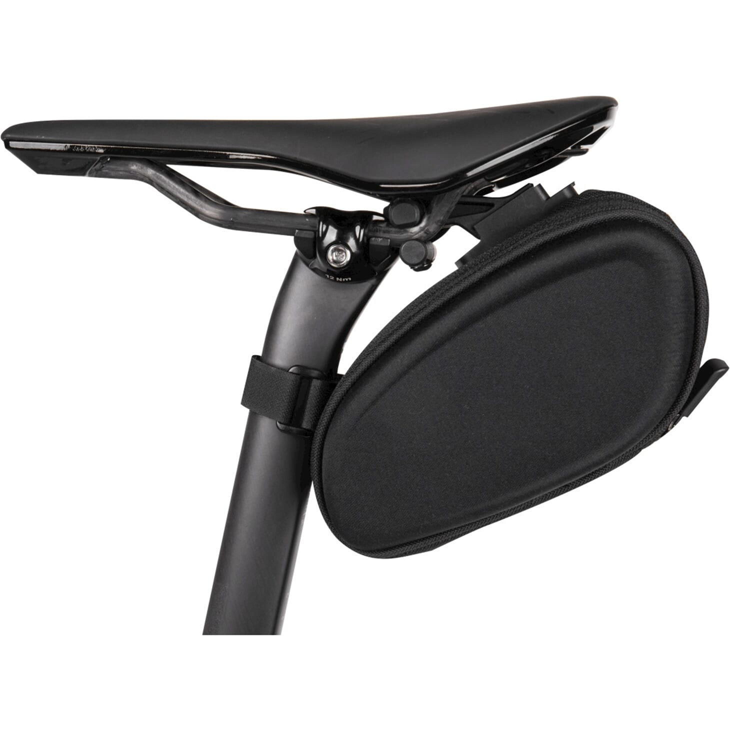 Topeak zadeltas Sidekick Medium, zwart, polyester, waterafstotend, 0,7L, fietsaccessoire