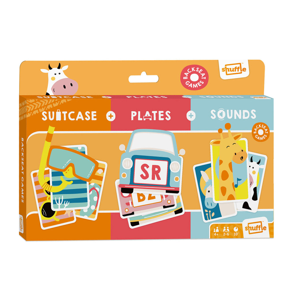 Cartamundi Reisspel 3in1 Suitcase Plates Sounds
