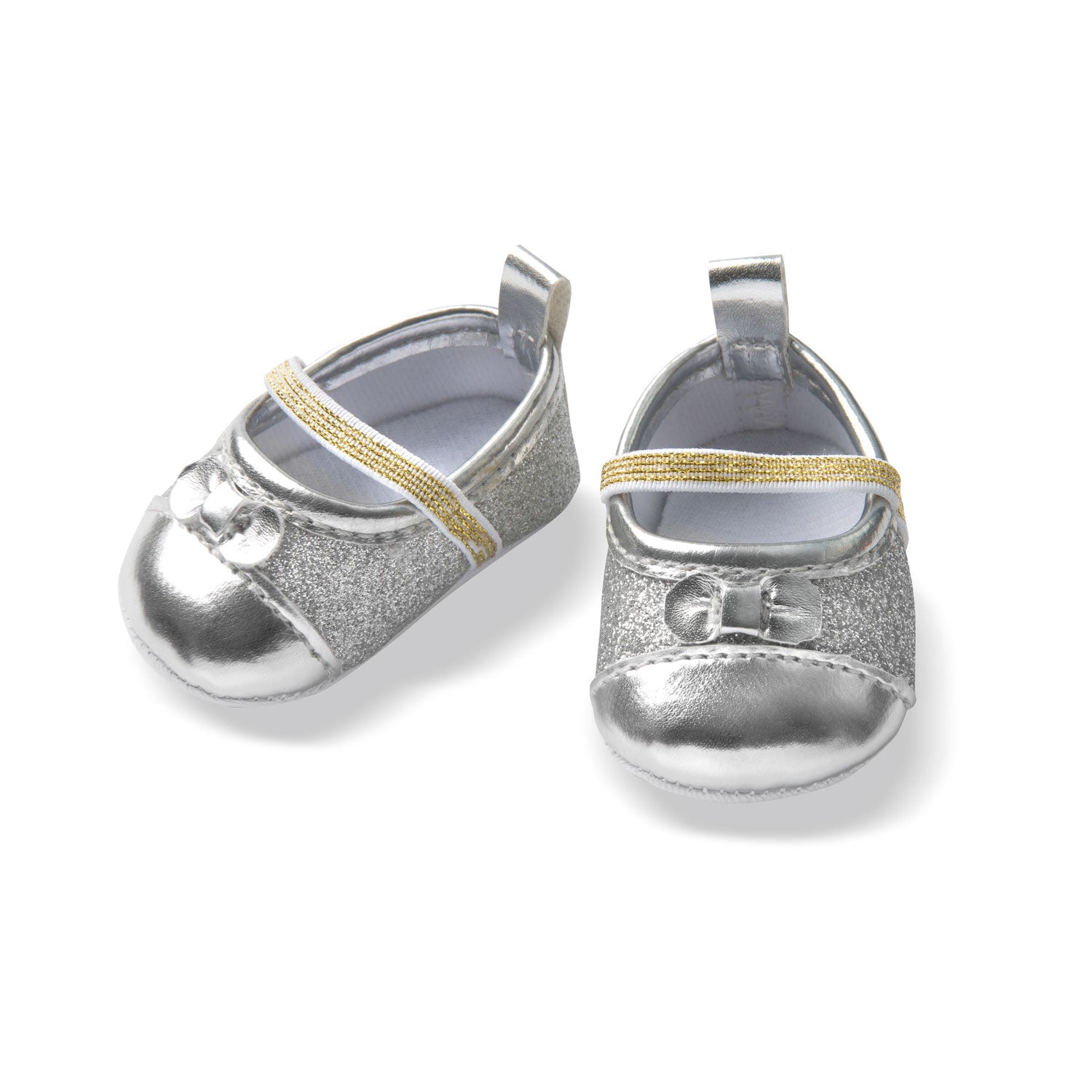 Heless poppenballerina's glitter - zilver, 38-45 cm