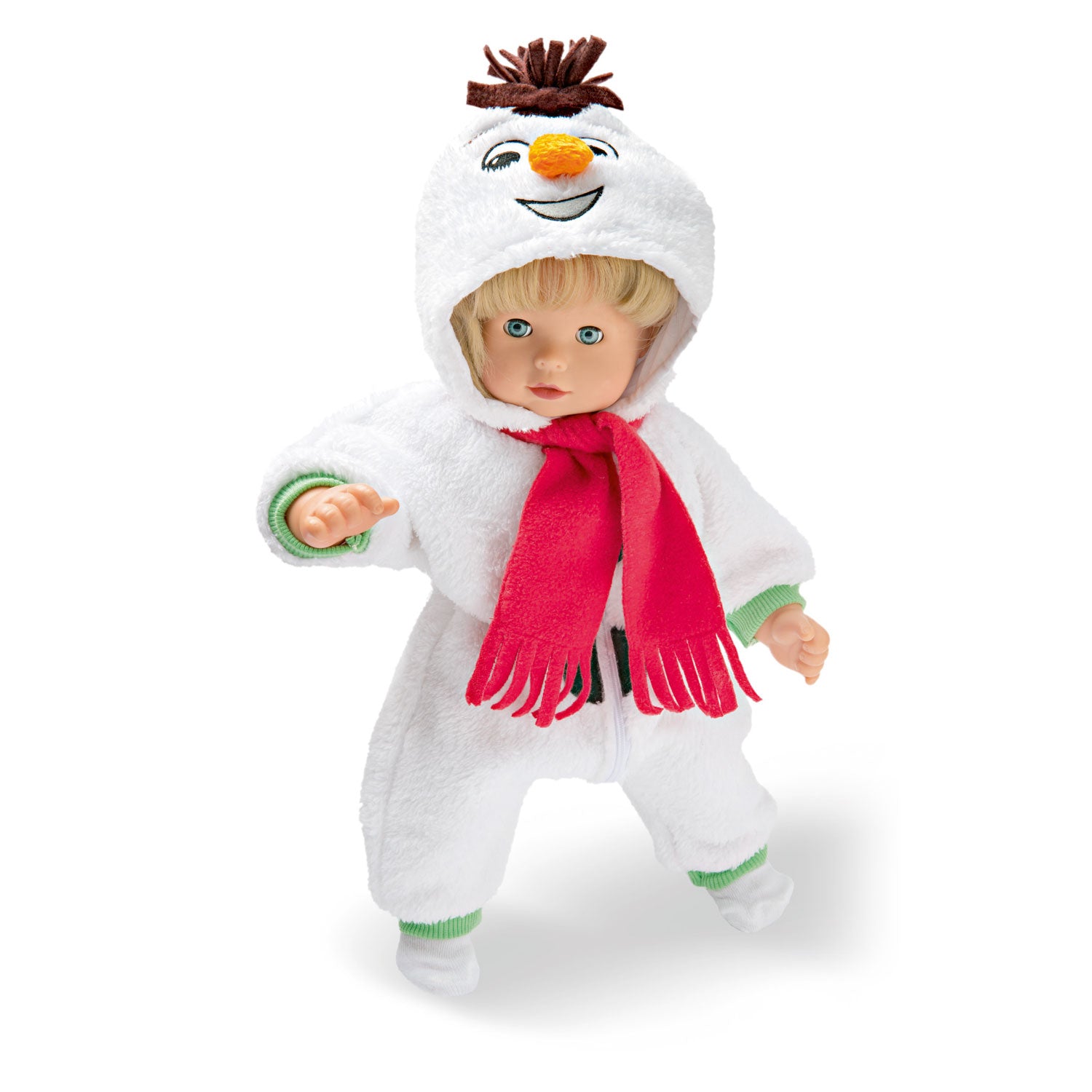 Heless Poppen Sneeuwpop Outfit, 28-35 cm