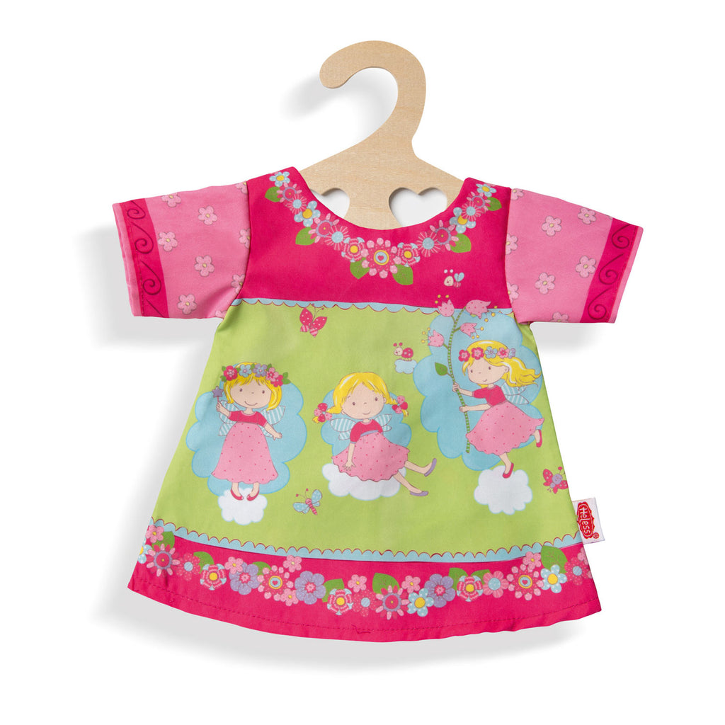 Heless Poppen Sprookjesjurk Groen, 28-35 cm