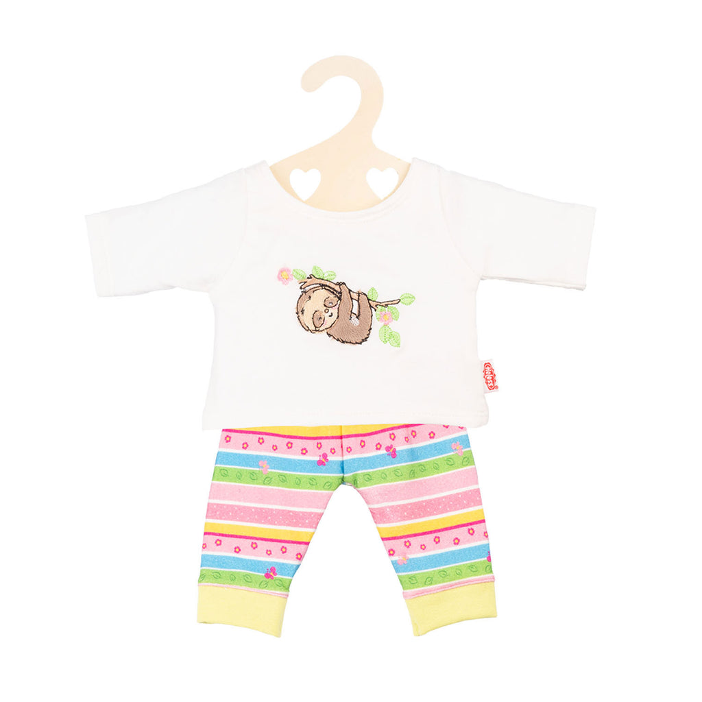 Heless Poppen Pyjama Luiaard, 28-35 cm