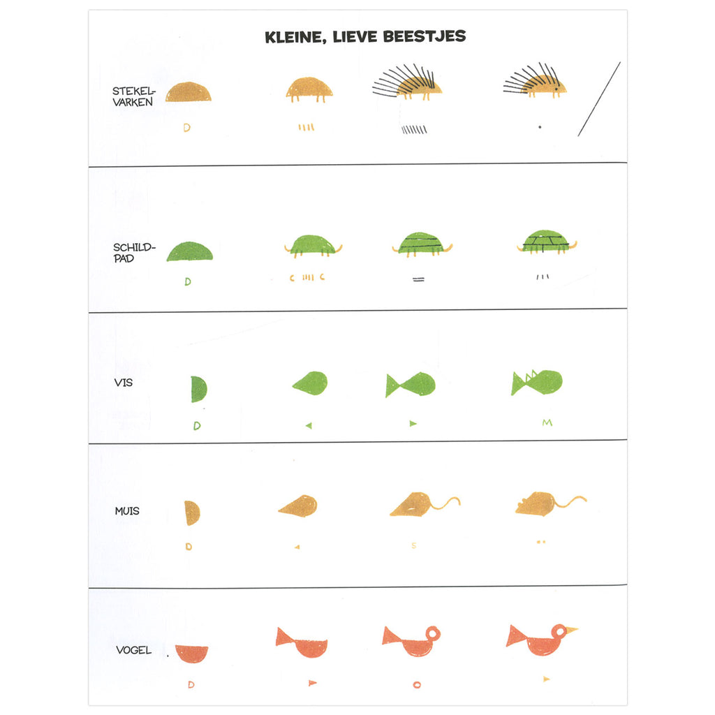 Deltas Zo Teken je Leuke Dieren!