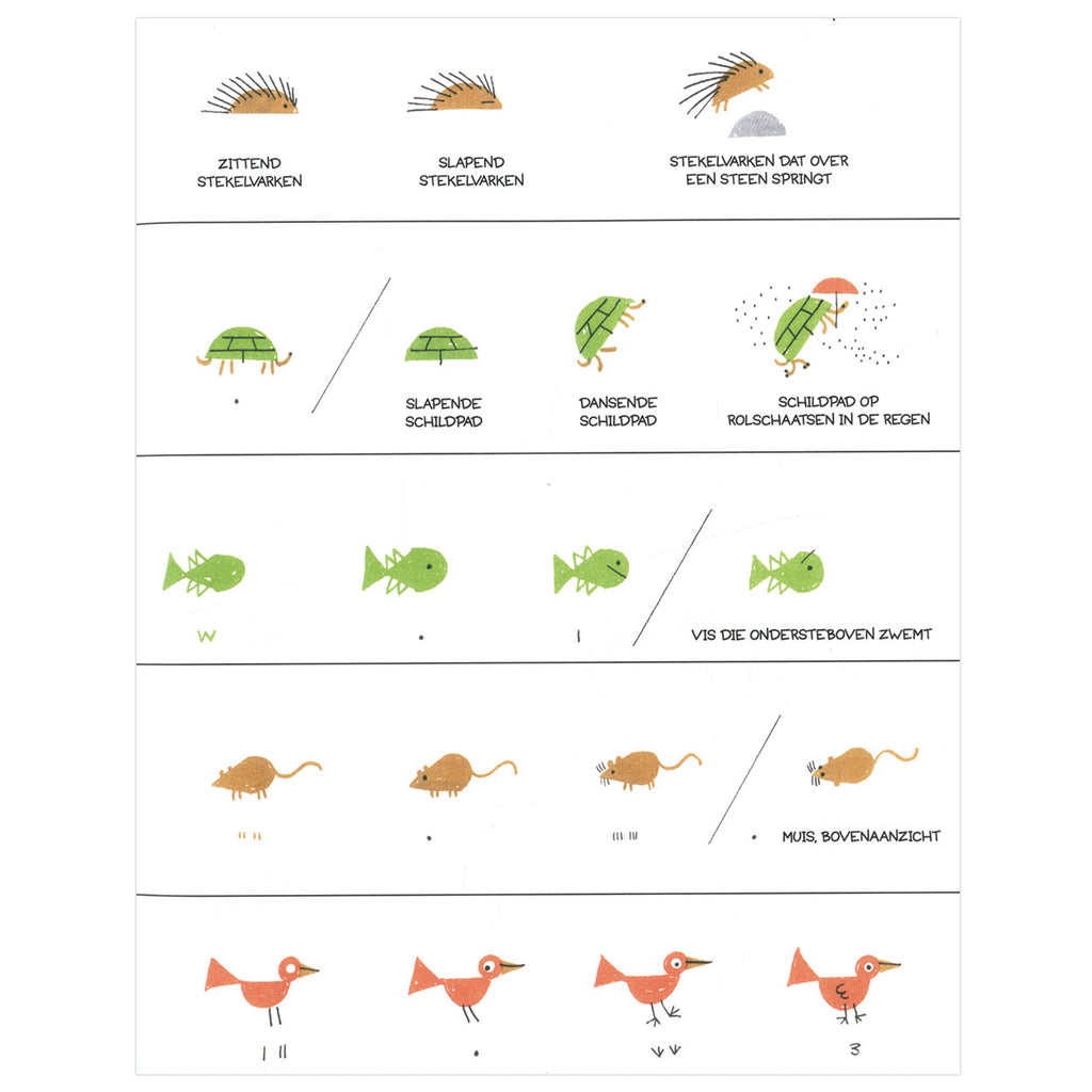 Deltas Zo Teken je Leuke Dieren!