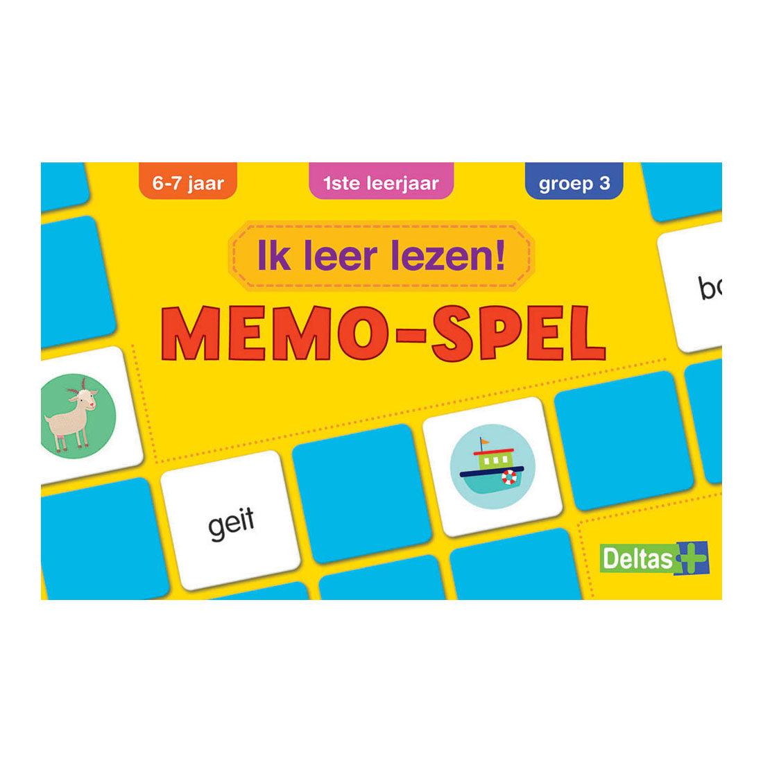 Deltas ik leer lezen! memo-spel