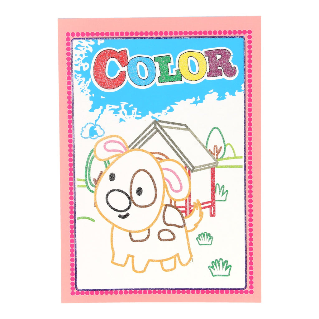 Boek Specials Nederland BV Glitter Color Kleuren Binnen de Lijnen