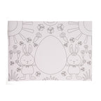 Placemats Kleurboek Pasen, 12st.