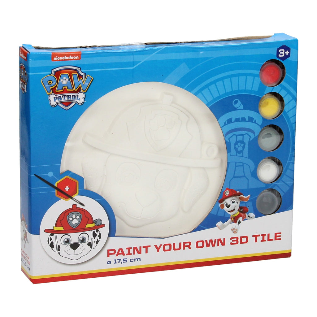 Wins Holland Knutselset Verf je Eigen 3D-tegel PAW Patrol