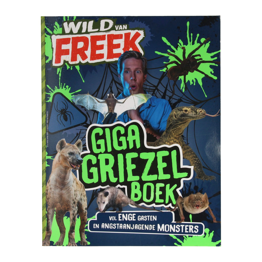 Boek Specials Nederland BV Wild van Freek Giga Griezelboek