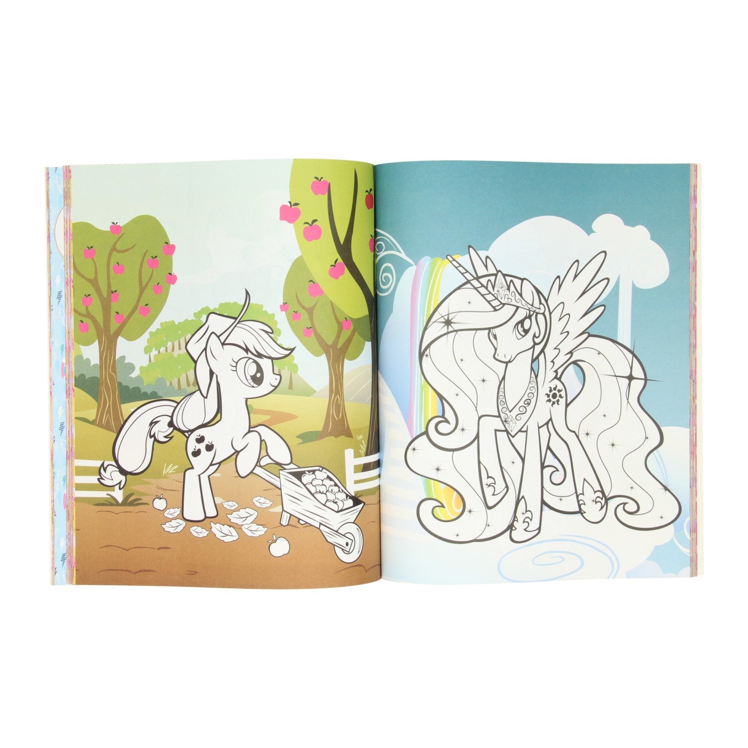 Wins Holland Kleurboek Roze My Little Pony