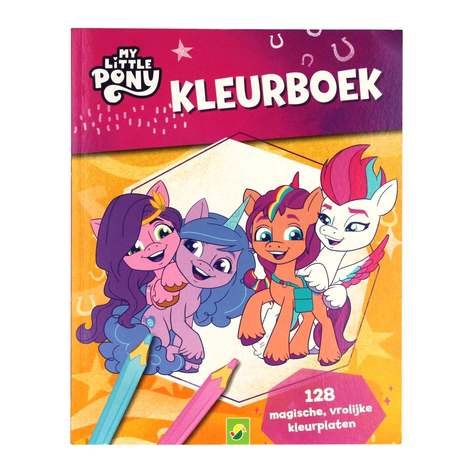Wins Holland Kleurboek My Little Pony, 128 Kleurplaten