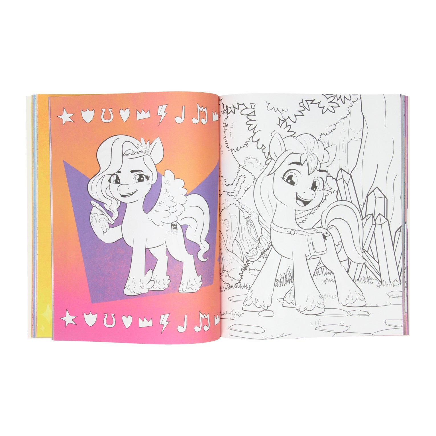 Wins Holland Kleurboek My Little Pony, 128 Kleurplaten