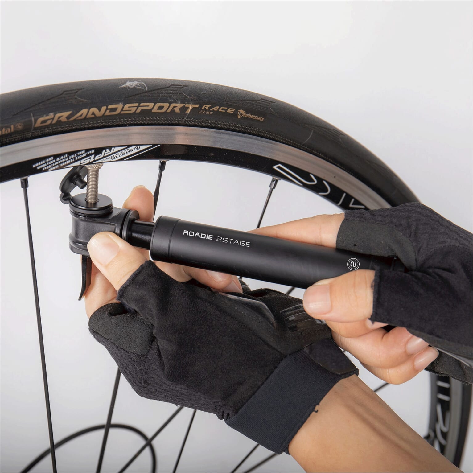 Topeak minipomp Roadie 2Stage