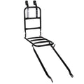 Lastpak smalle voordrager zwart 20x35