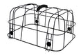 Qtcycletech Qt cycle tech varese hondenmand koepel staal zwart 38x28x18 cm 2007379