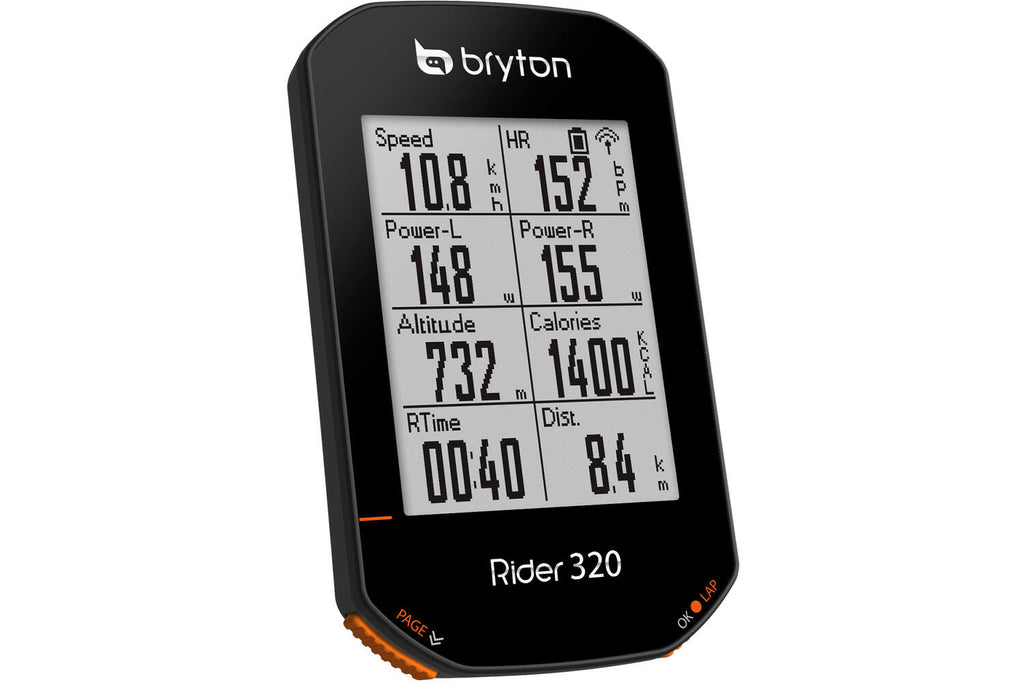 Bryton - rider 320 e gps fietscomputer rider ant+ / bluetooth