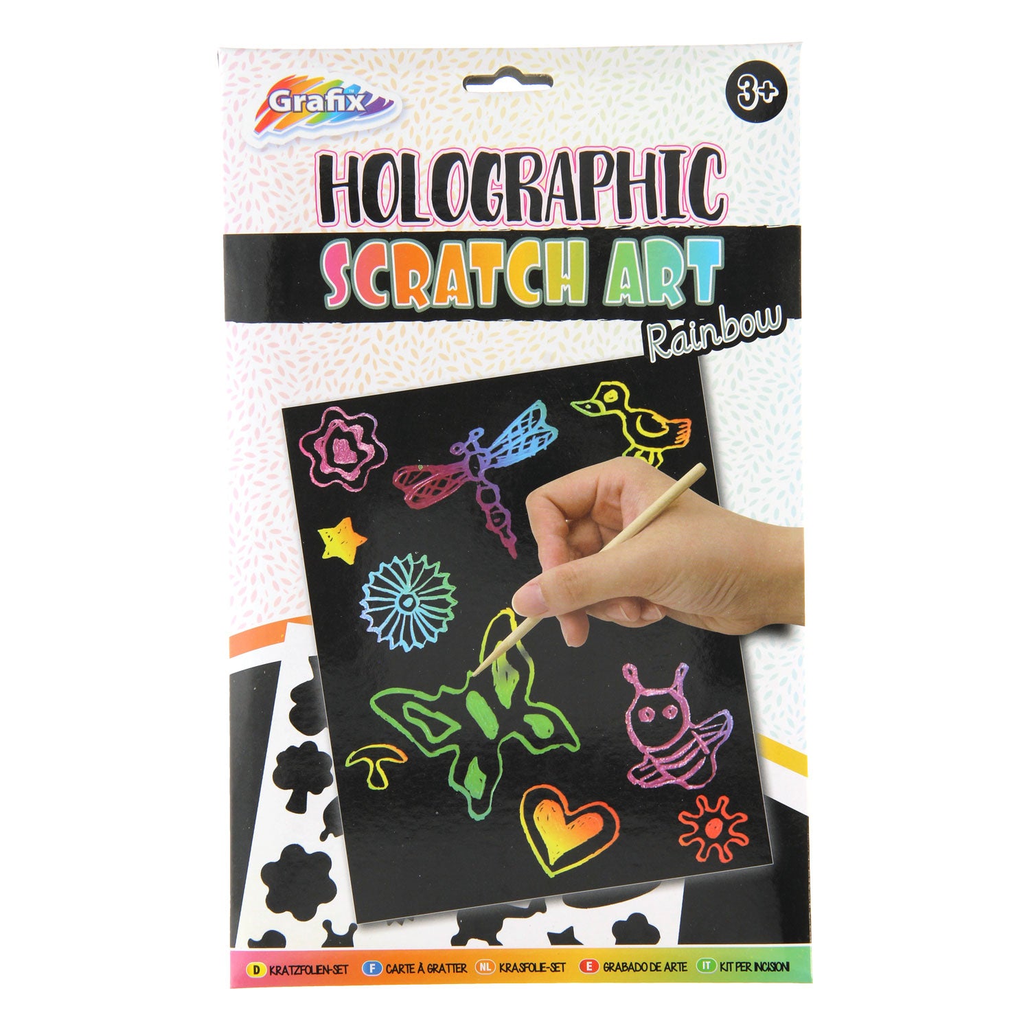 Creative Craft Group Graveerkunst Knutselset Regenboog