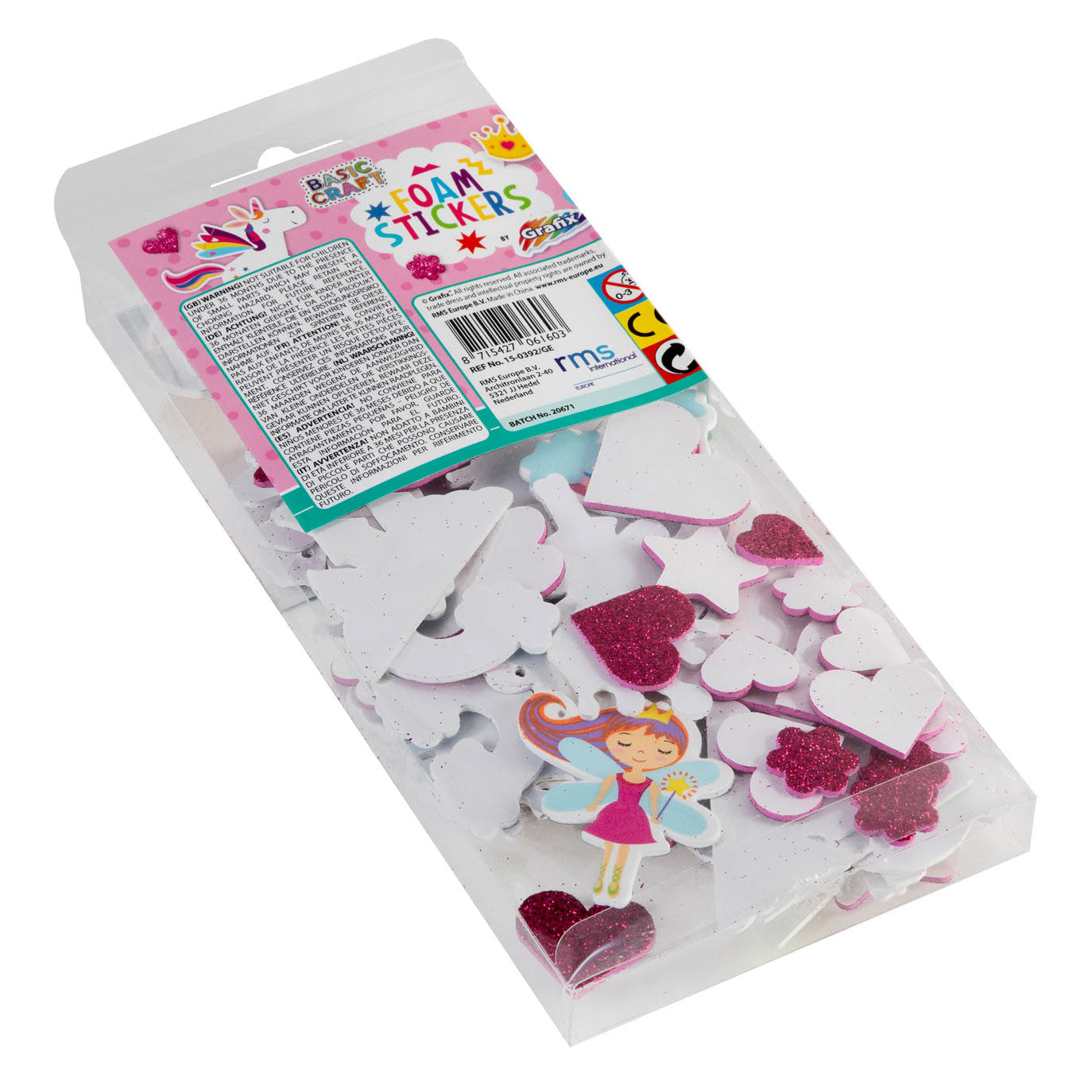 Creative Craft Group Foamstickers Fantasy Rainbow