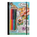 Creative Craft Group Kleuren op Nummer Kleurboek met Kleurpotloden.