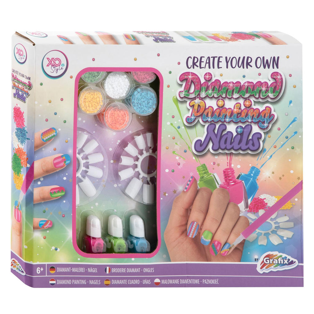 Grafix Maak je eigen Nagels Diamond Painting