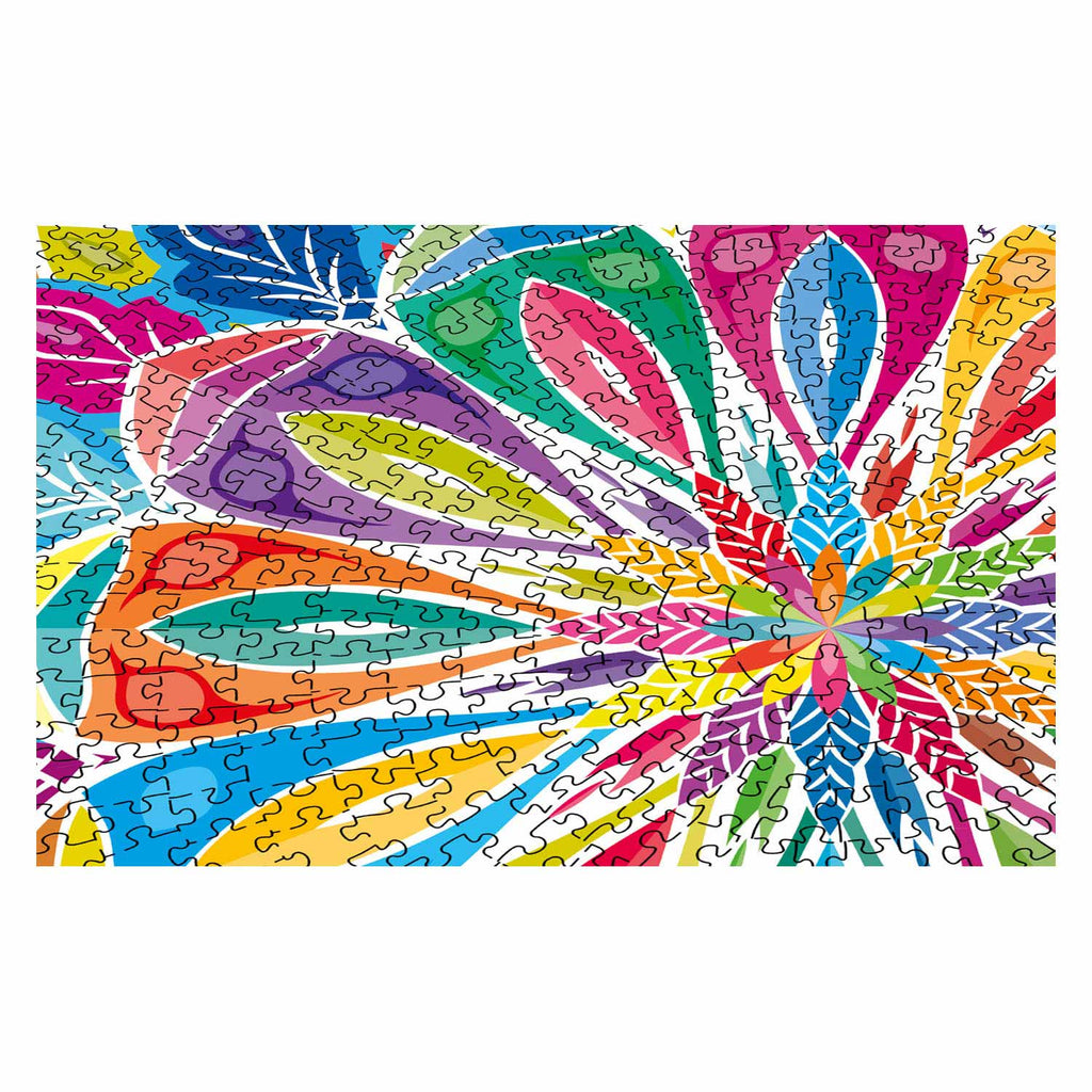 Grafix ronde puzzel mandala 1000 stukjes