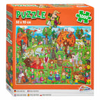 Grafix Legpuzzel Comic Stadspark, 1000st.