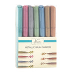 Nassau Fine Art Nassau Metallic Brush Pens, 7st.