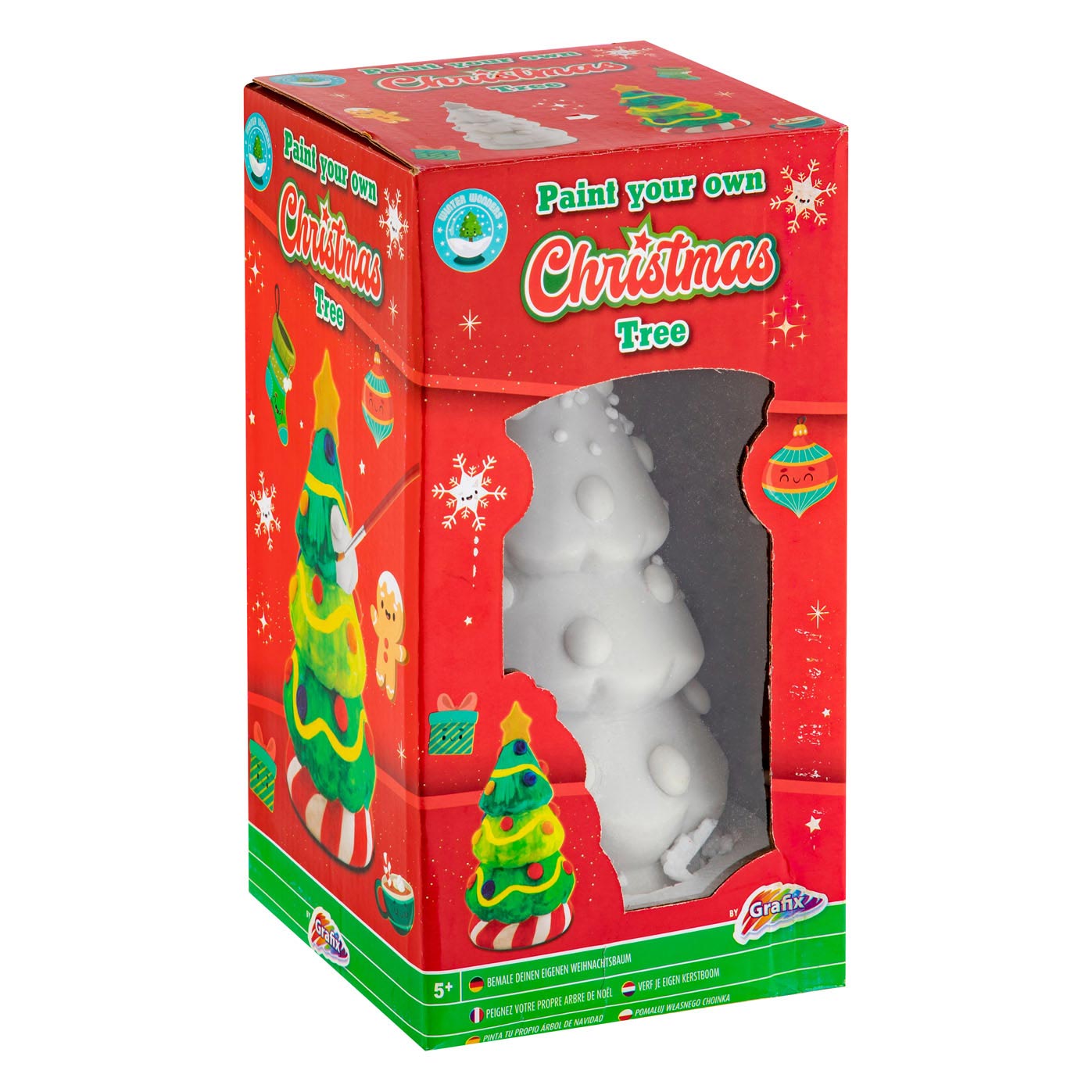 Grafix Kerst Schilder je eigen Kerstman/Kerstboom
