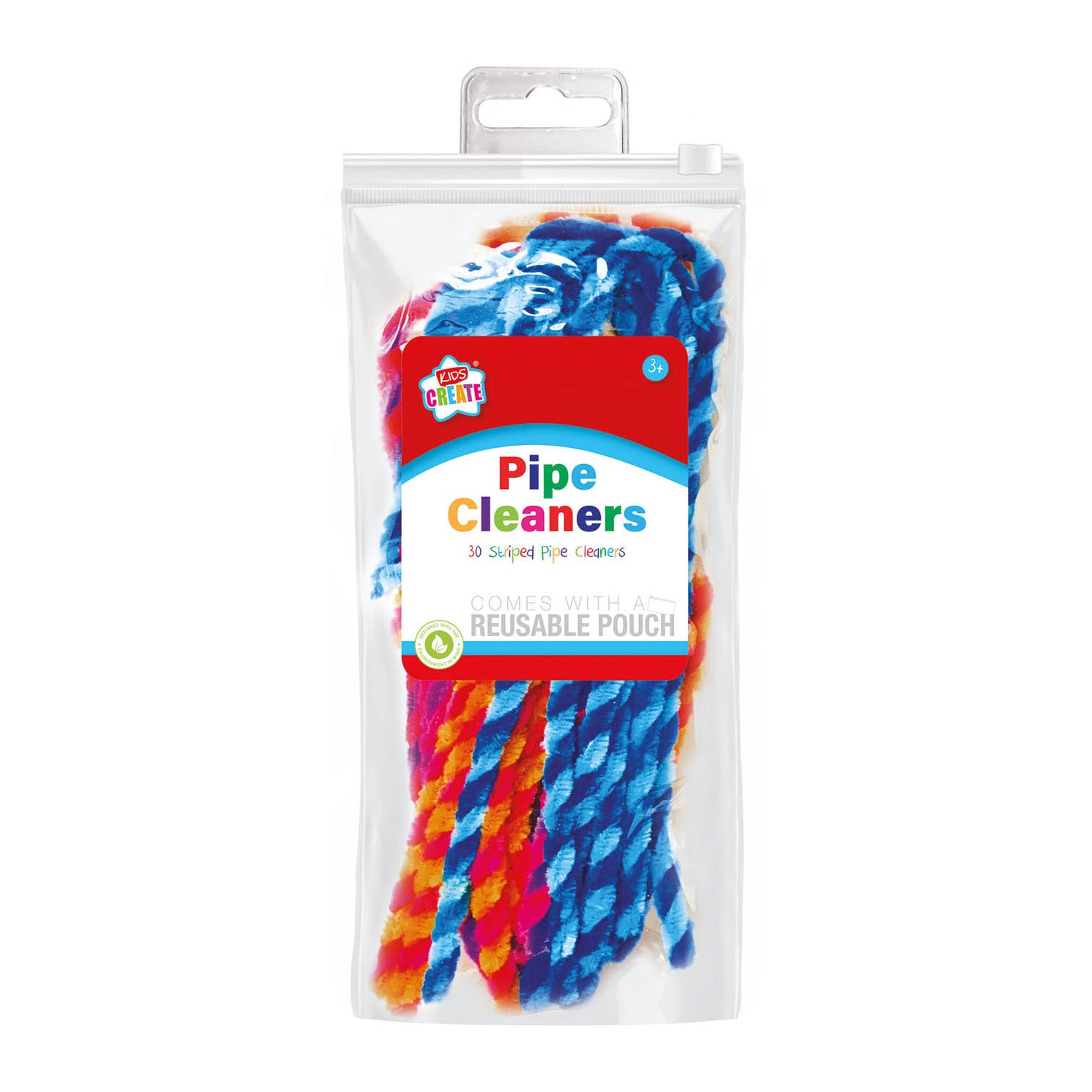 Kids Create Chenille Gestreept, 30st.