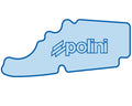 Polini tauschluftfiltereinsatz air filter insert 2-ply blue black