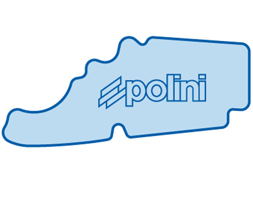 Polini tauschluftfiltereinsatz air filter insert 2-ply blue black