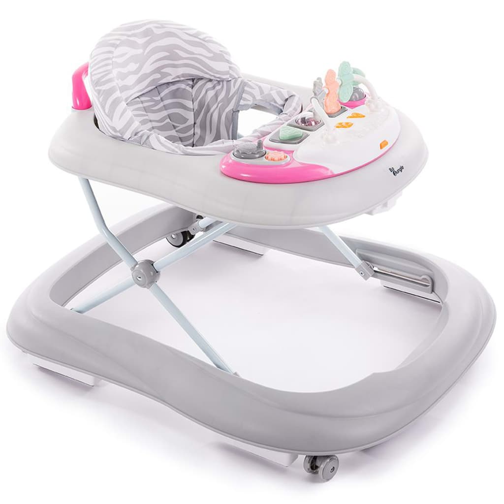 Bo Jungle Bo Loopstoeltje B-Walker Tiger roze
