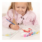Intro disney princess totum knutselset 3d canvas prinses schilderijtje maken van ariel