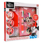 Canenco Minnie Mouse Dagboek Ontwerpset met Strass Steentjes