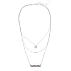 Create It! Ketting 3-Laags Diamant