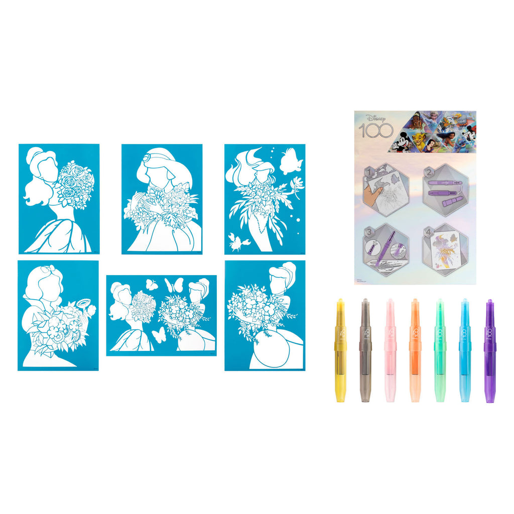 Disney Prinses Blaaspennen Set Deluxe