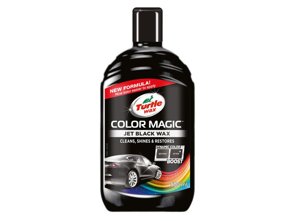 Turtle wax - 52708 Color Magic Jet Zwart - 500 ml