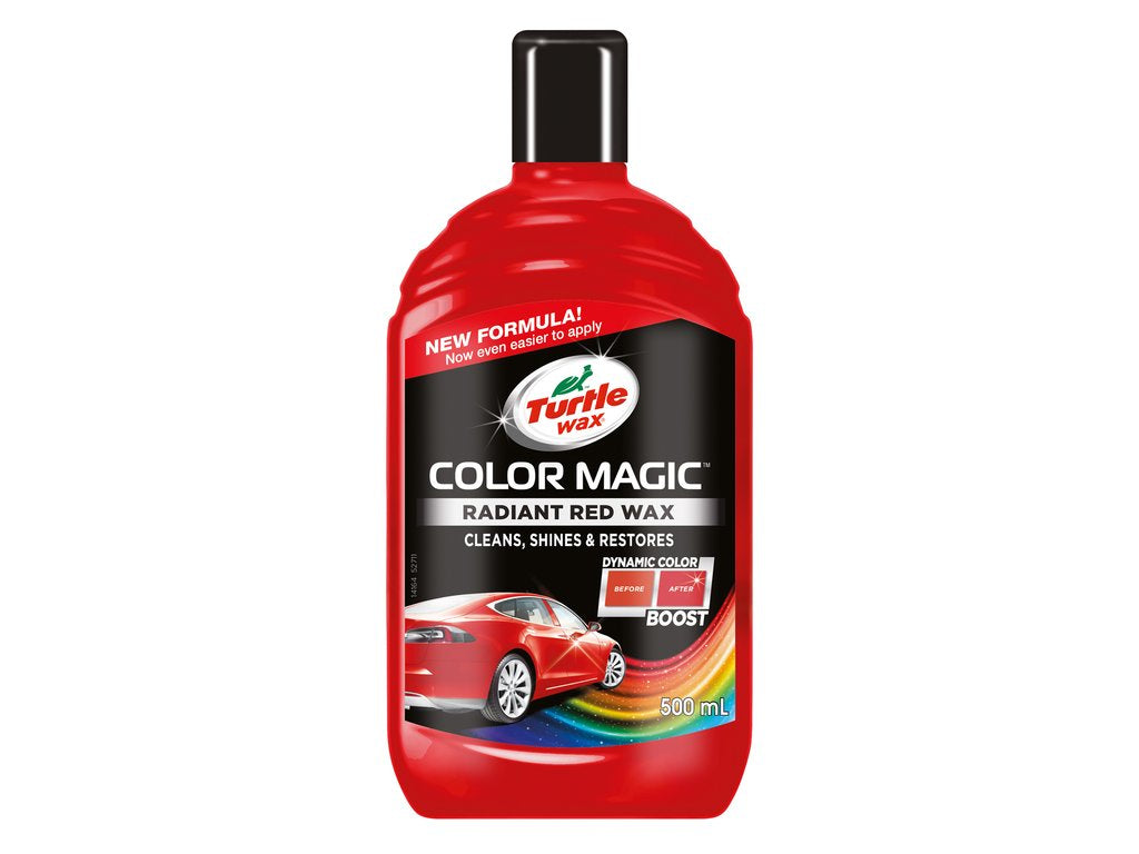 Turtle wax - - 52709 Color Magic Jet Rood (500 ml)
