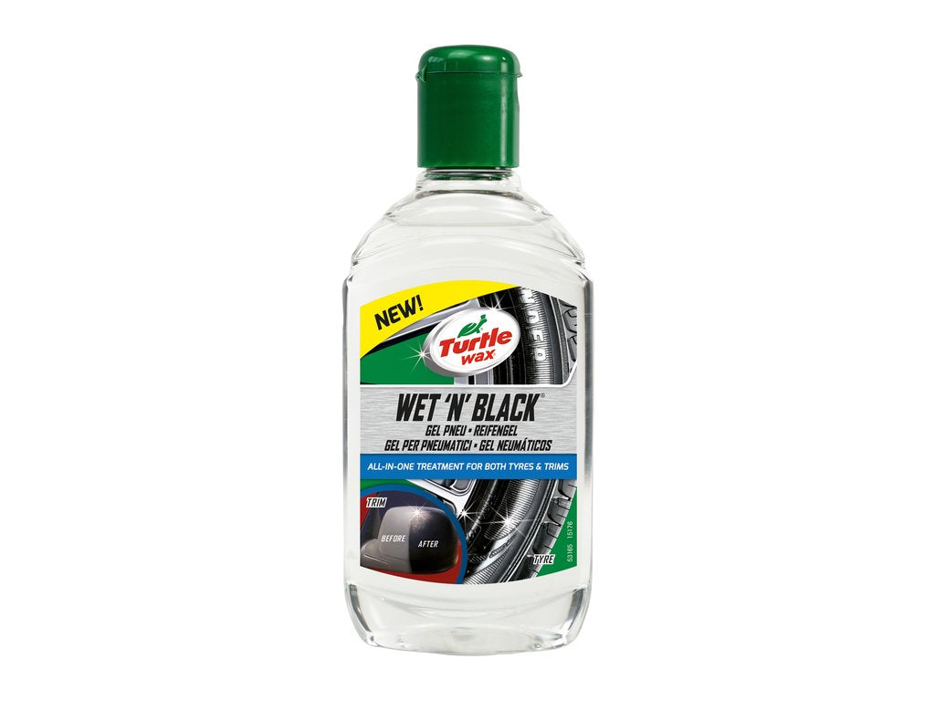 Turtle wax - 53165 Wet N Black Tyre Trim gel - 300 ml