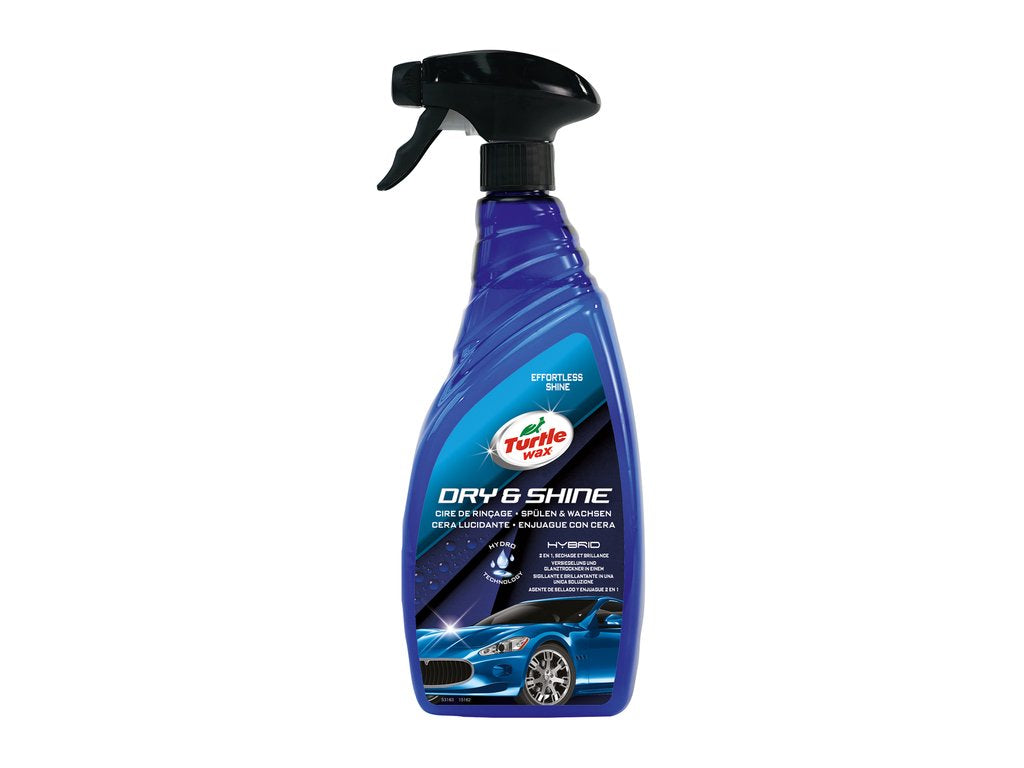 Turtle Wax 53163 Hybrid Dry Shine Rinse Wax - 750 ml