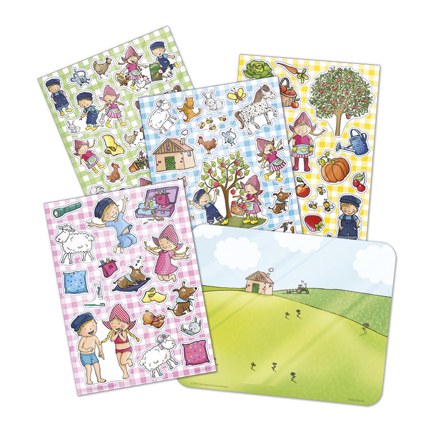 Totum fien teun raamstickers